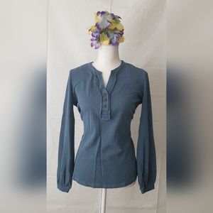 AMERICAN RAG Framed Henley Top